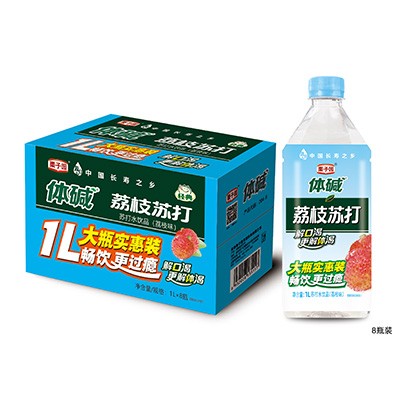 体碱荔枝苏吊水1L