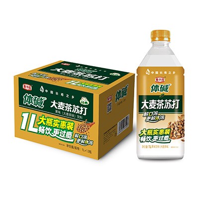体碱大麦茶苏吊水1L